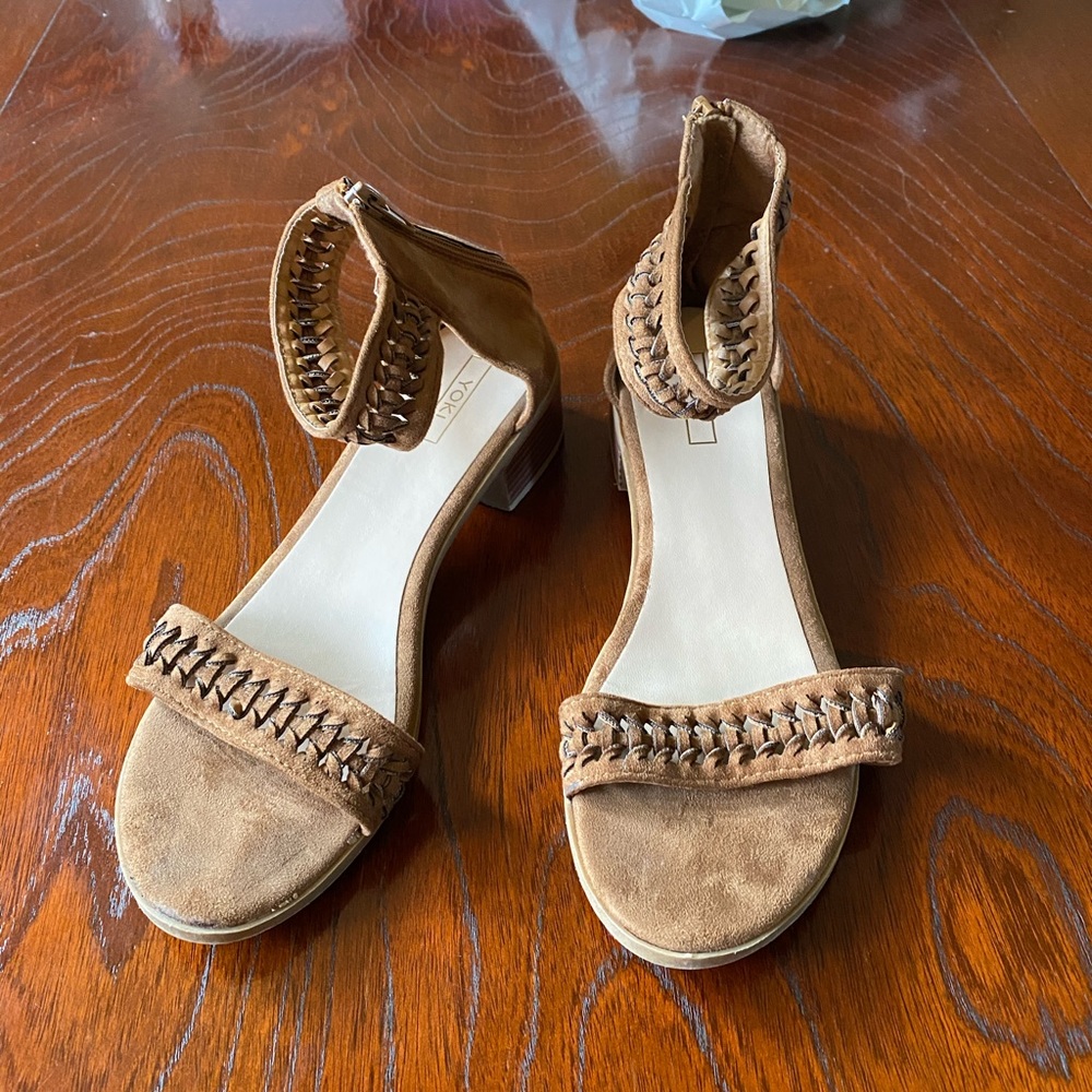 Small Chunky Heel Sandals